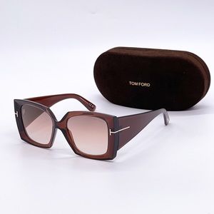 NEW TOM FORD JACQUETTA TF921 48G NEW TOM FORD SUNGLASSES TOM FORD FT0921/S BROWN